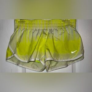 Nike Like New Neon Green Running shorts